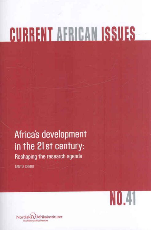 Produktbild: Africa's development in the 21st century