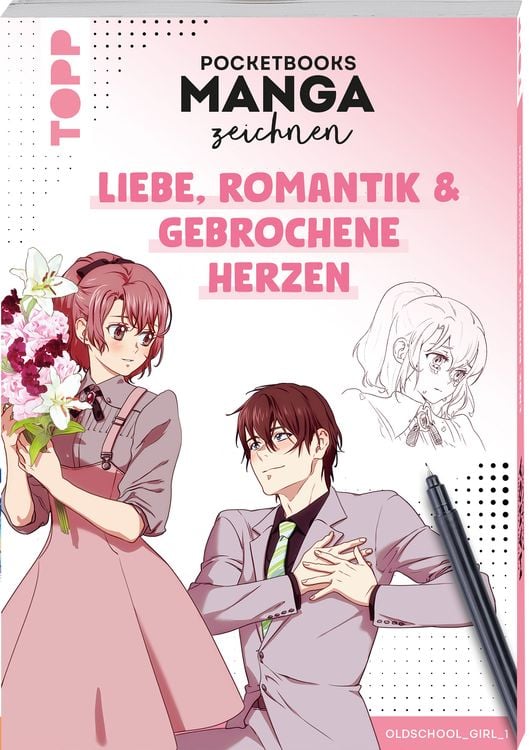 Bild vom Artikel Pocketbooks Manga zeichnen - Teil 2: Liebe, Romantik & gebrochene Herzen vom Autor Oldschoolgirl