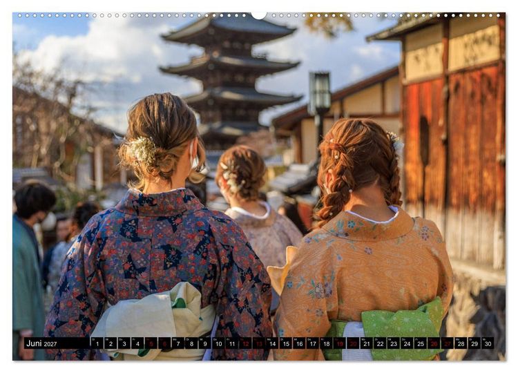 Produktbild: Japan - zwischen Tradition und Moderne (hochwertiger Premium Wandkalender 2027 DIN A2 quer), Kunstdruck in Hochglanz