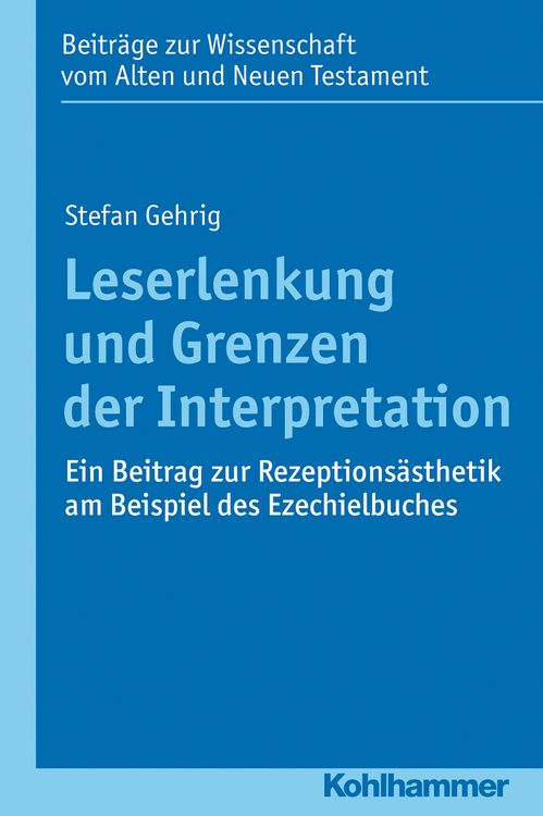 Produktbild: Leserlenkung und Grenzen der Interpretation