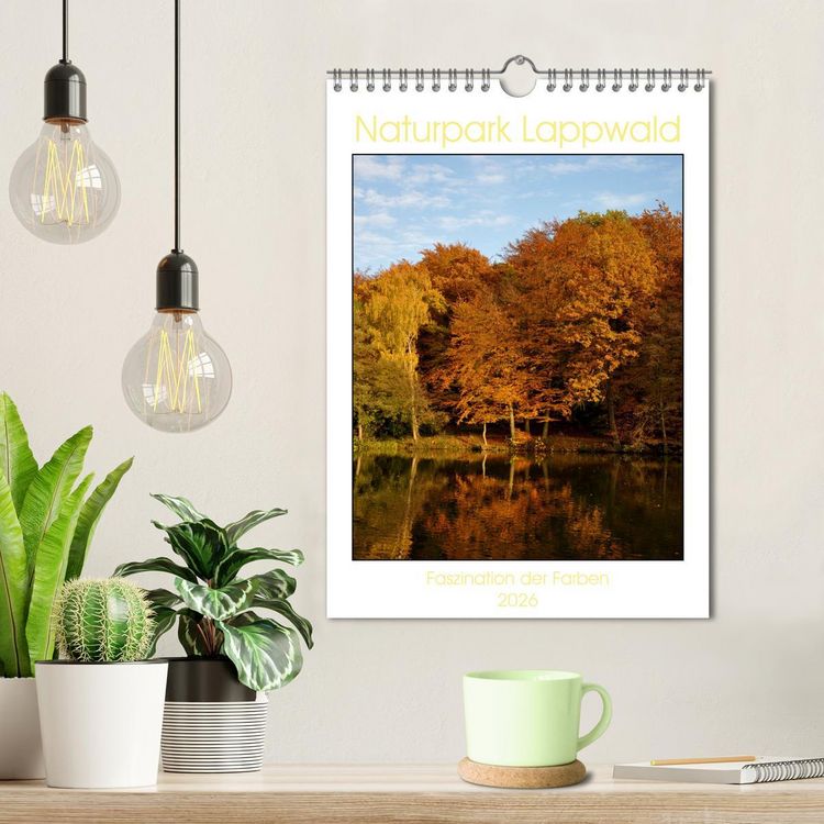 Produktbild: Faszination der Farben im Naturpark Lappwald (Wandkalender 2026 DIN A4 hoch), CALVENDO Monatskalender