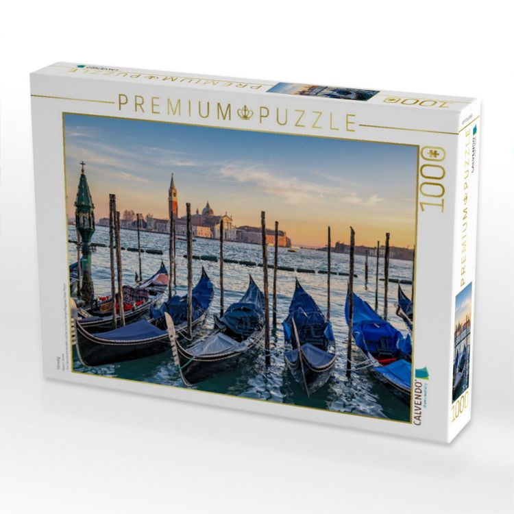 Produktbild: CALVENDO Puzzle Venedig | 1000 Teile Lege-Gr&ouml;&szlig;e 64x48cm Foto-Puzzle f&uuml;r gl&uuml;ckliche Stunden