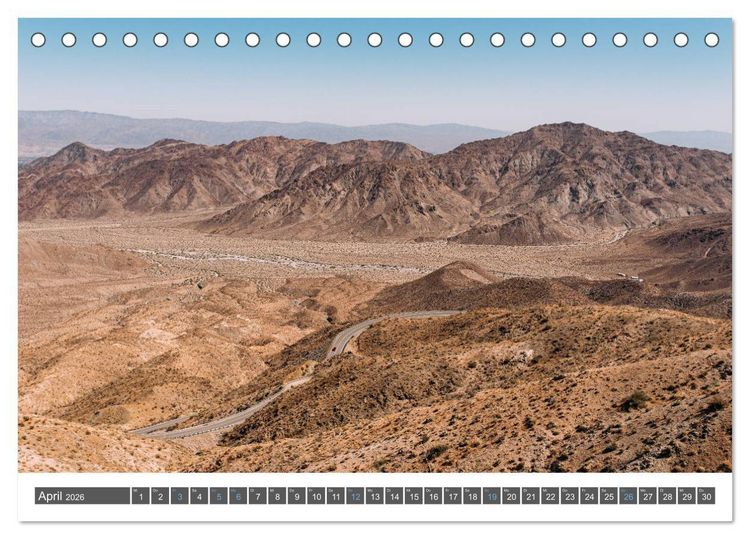 Produktbild: Der Westen der USA (Tischkalender 2026 DIN A5 quer), CALVENDO Monatskalender