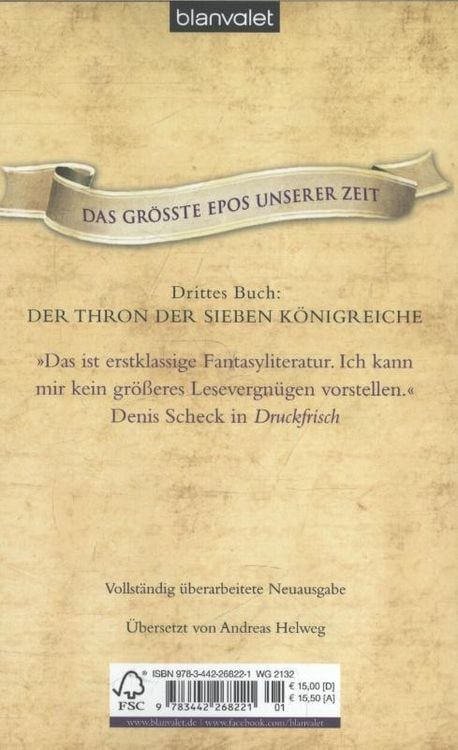 Das Lied Von Eis Und Feuer Das Urteil Der Sieben 'Der Thron der Sieben Königreiche / Das Lied von Eis und Feuer Bd. 03