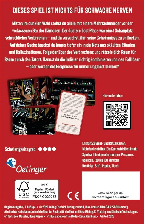 Produktbild: Crime Places. Bar der D&auml;monen
