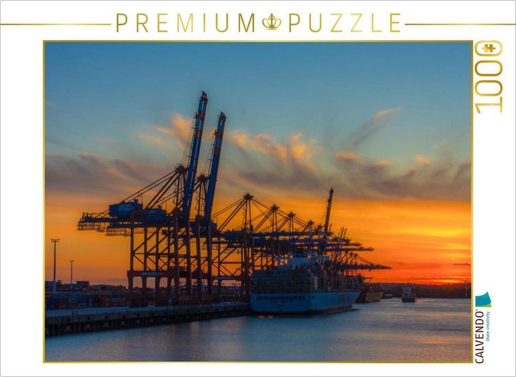 Produktbild: CALVENDO Puzzle Verladeanlage | 1000 Teile Lege-Gr&ouml;&szlig;e 64x48cm Foto-Puzzle f&uuml;r gl&uuml;ckliche Stunden