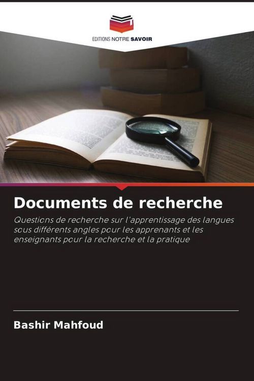 Produktbild: Documents de recherche