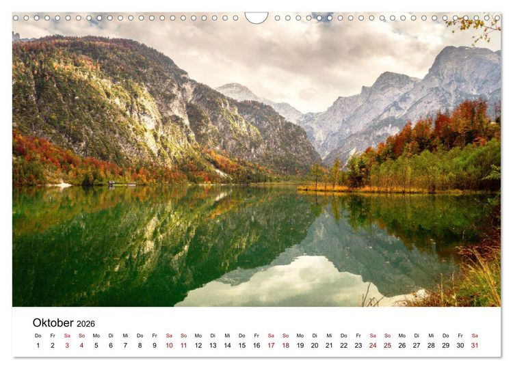 Produktbild: Magische Landschaften - Faszination Natur (Wandkalender 2026 DIN A3 quer), CALVENDO Monatskalender