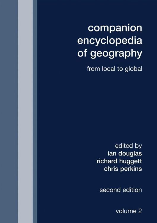 Produktbild: Companion Encyclopedia of Geography