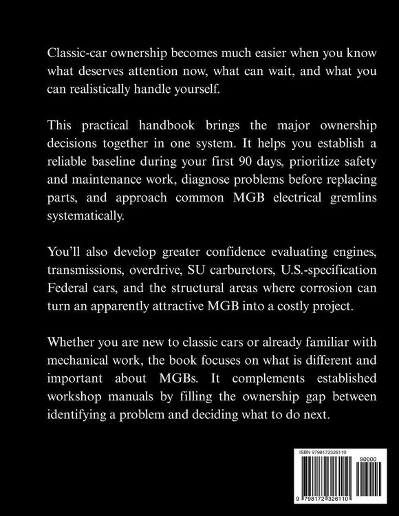 Produktbild: MGB & MGB GT Owner's Handbook