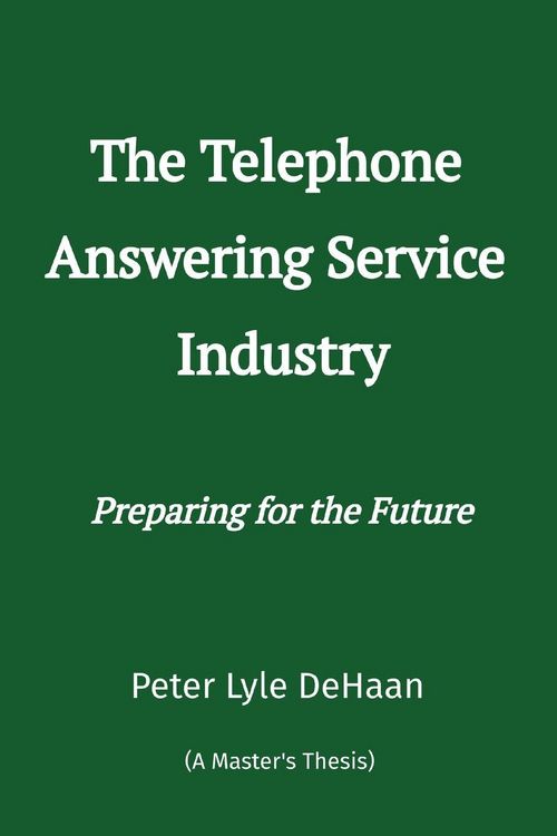 Produktbild: The Telephone Answering Service Industry