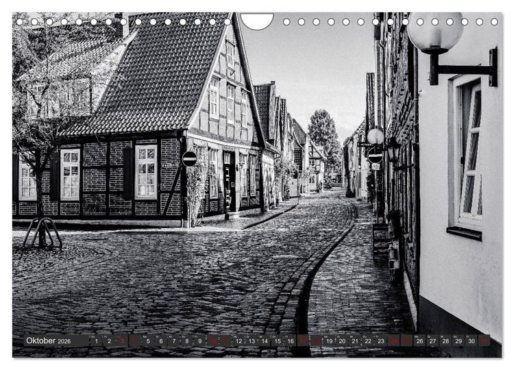 Produktbild: Ein Blick auf Nienburg an der Weser (Wandkalender 2026 DIN A4 quer), CALVENDO Monatskalender