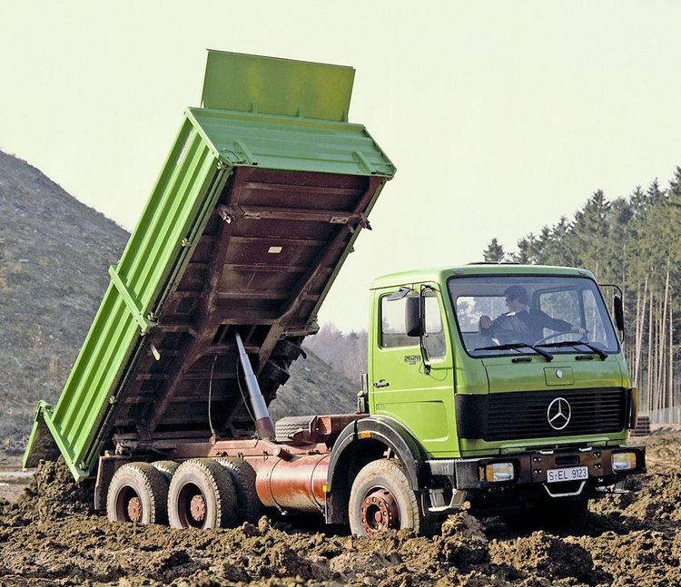 Produktbild: Mercedes-Benz Kipper-Prospekte 1950 bis 1990er Jahre