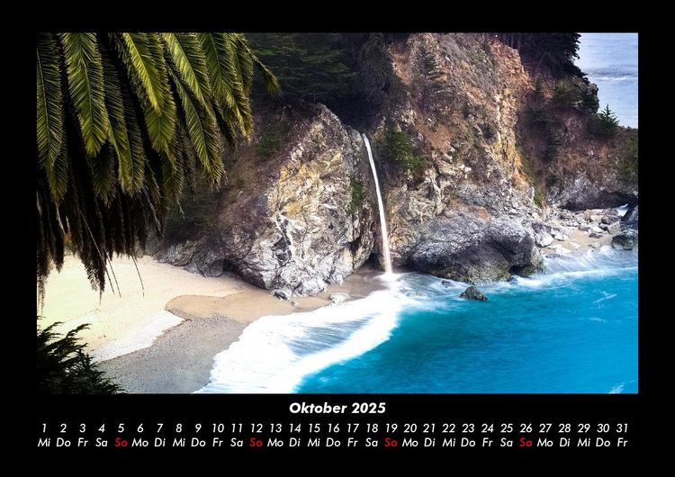 Produktbild: Fernweh Kalender 2025 Fotokalender DIN A3
