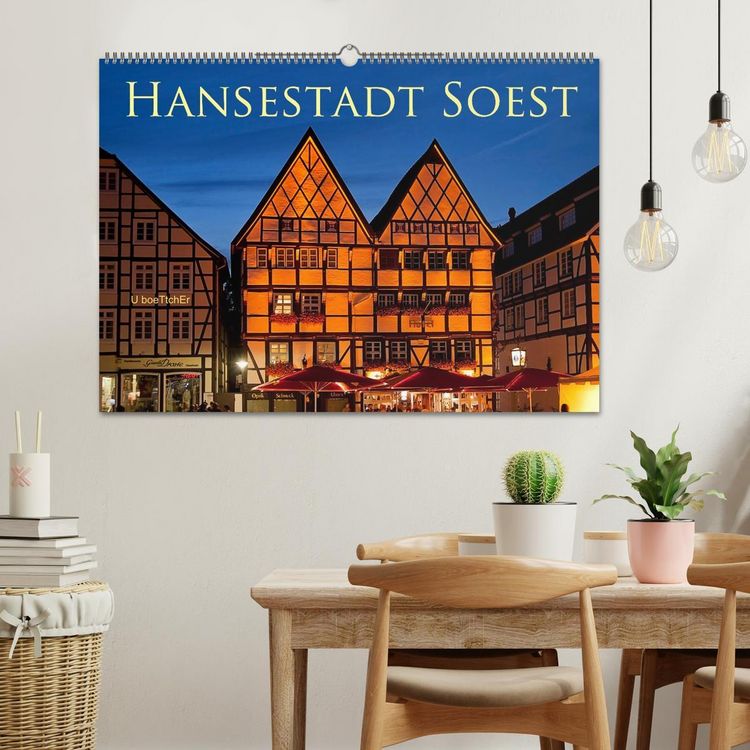 Produktbild: Hansestadt Soest (Wandkalender 2026 DIN A2 quer), CALVENDO Monatskalender