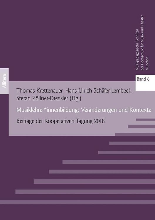 Produktbild: Musiklehrer*innenbildung: Ver&auml;nderungen und Kontexte