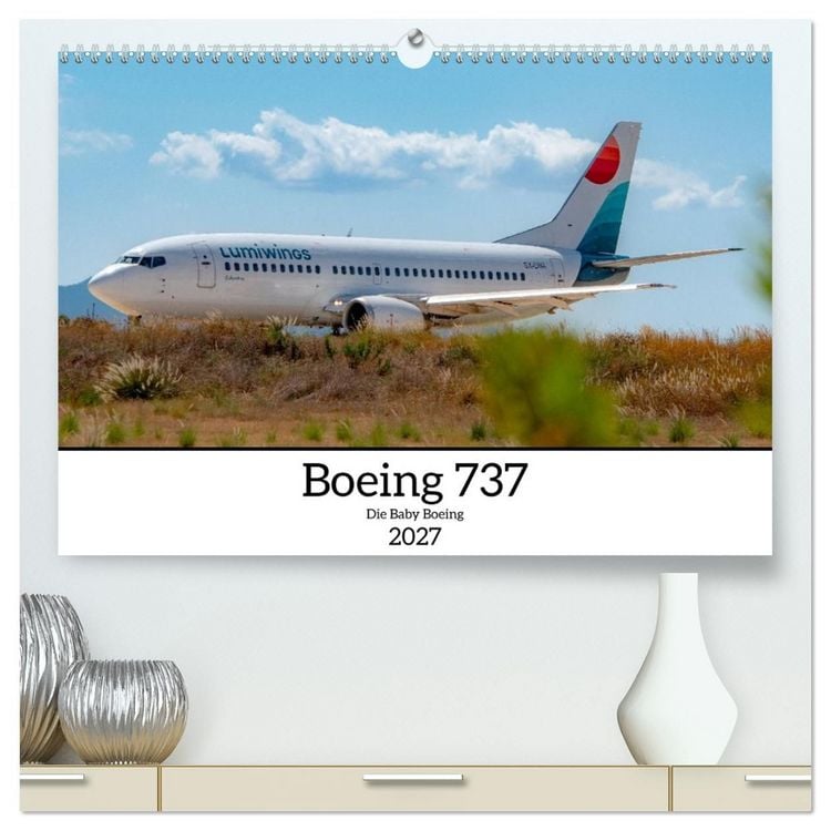 Produktbild: Boeing 737 - Die Baby Boeing (hochwertiger Premium Wandkalender 2027 DIN A2 quer), Kunstdruck in Hochglanz