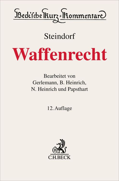 Produktbild: Waffenrecht