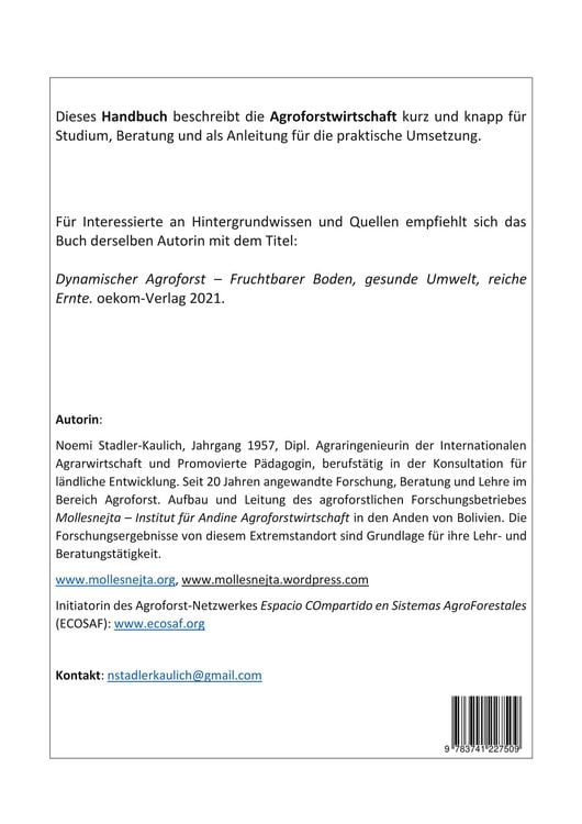 Produktbild: Handbuch Agroforstwirtschaft