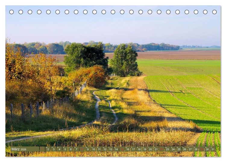 Produktbild: Kap Arkona und das alte Fischerdorf Vitt (Tischkalender 2026 DIN A5 quer), CALVENDO Monatskalender
