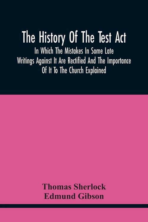 Produktbild: The History Of The Test Act