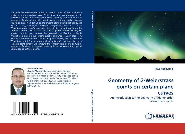 Produktbild: Geometry of 2-Weierstrass points on certain plane curves