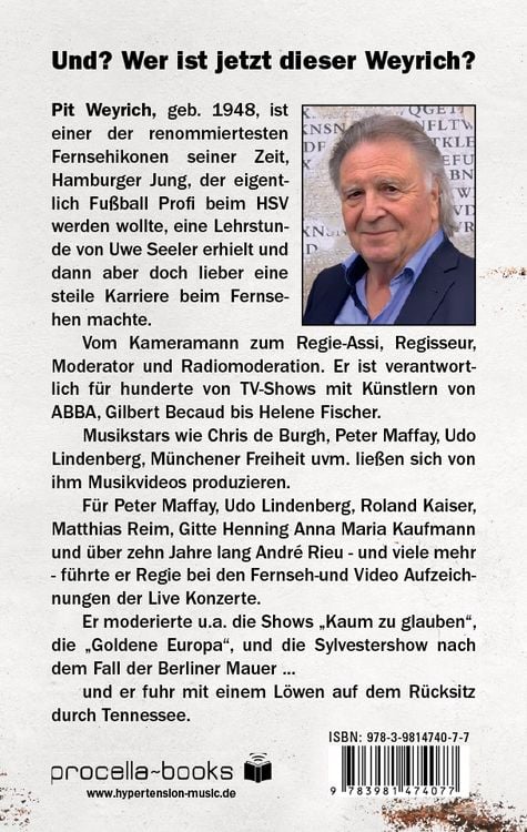 Produktbild: Hei&szlig;t da unten einer Weyrich?