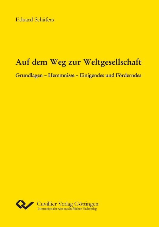 Produktbild: Auf dem Weg zur Weltgesellschaft