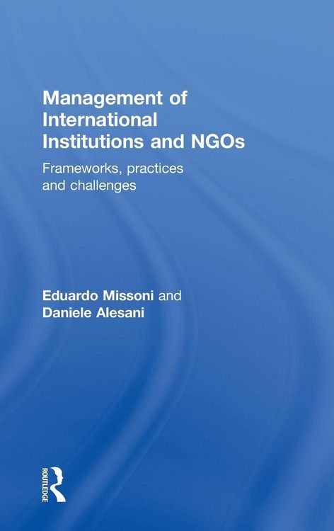 Produktbild: Missoni, E: Management of International Institutions and NGO