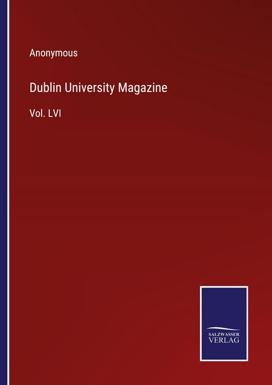 Produktbild: Dublin University Magazine