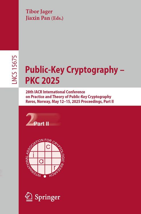 Produktbild: Public-Key Cryptography - PKC 2025