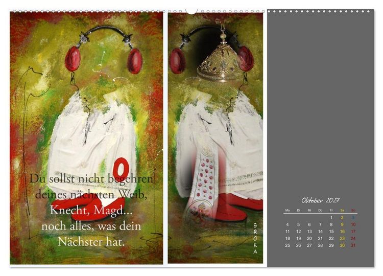 Produktbild: Luther im Netz (hochwertiger Premium Wandkalender 2027 DIN A2 quer), Kunstdruck in Hochglanz