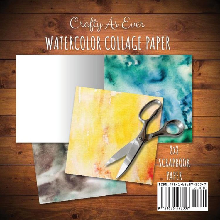 Produktbild: Watercolor Collage Paper for Scrapbooking