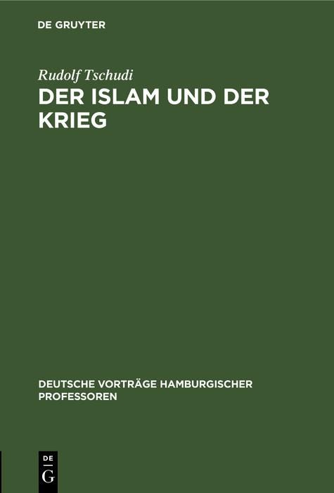 Produktbild: Der Islam und der Krieg