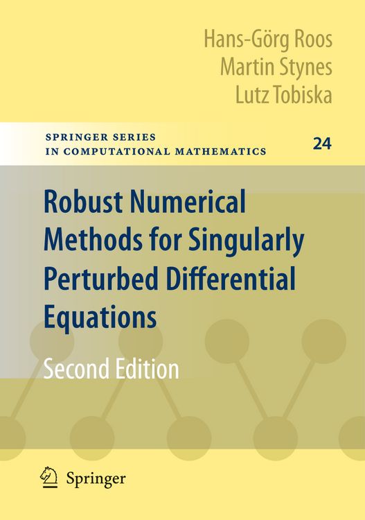 Produktbild: Robust Numerical Methods for Singularly Perturbed Differential Equations