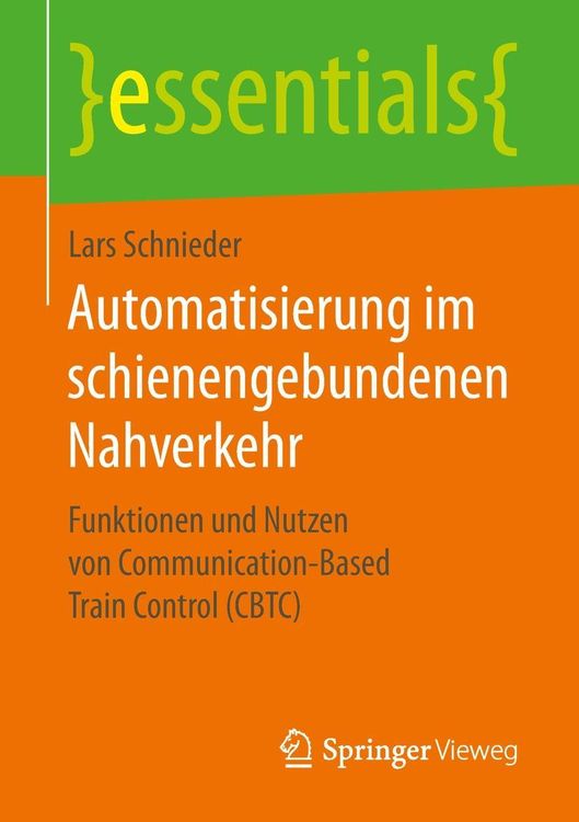 Produktbild: Automatisierung im schienengebundenen Nahverkehr