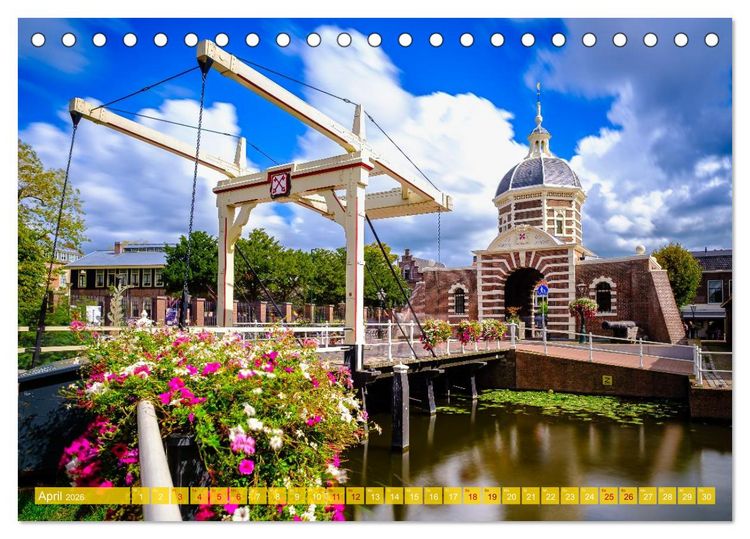 Produktbild: Feeling Holland (Tischkalender 2026 DIN A5 quer), CALVENDO Monatskalender