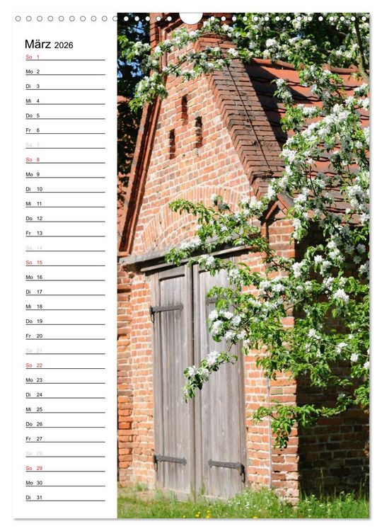 Produktbild: Land Brandenburg im Wechsel der Jahreszeiten (Wandkalender 2026 DIN A3 hoch), CALVENDO Monatskalender