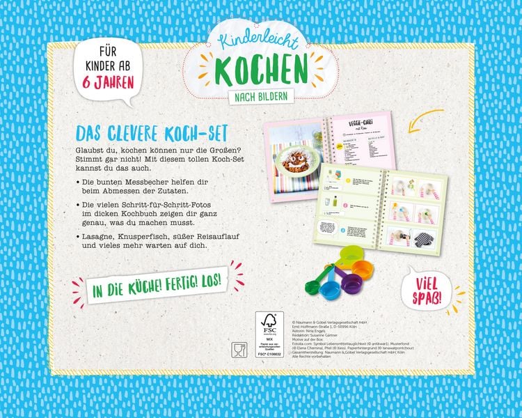 Produktbild: Kinderleicht kochen nach Bildern. Das clevere Koch-Set f&uuml;r Kinder ab 6 Jahren