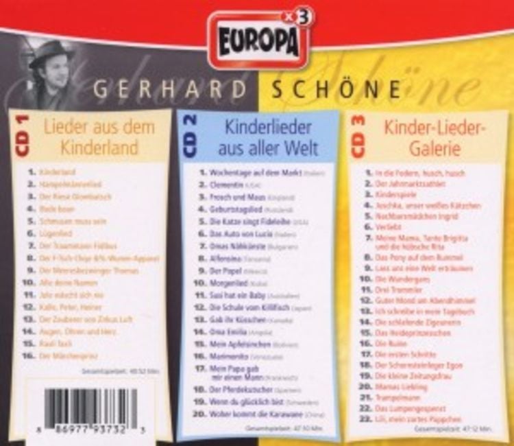 Gerhard Schöne Box' von 'Gerhard Schöne' auf 'CD' - Musik