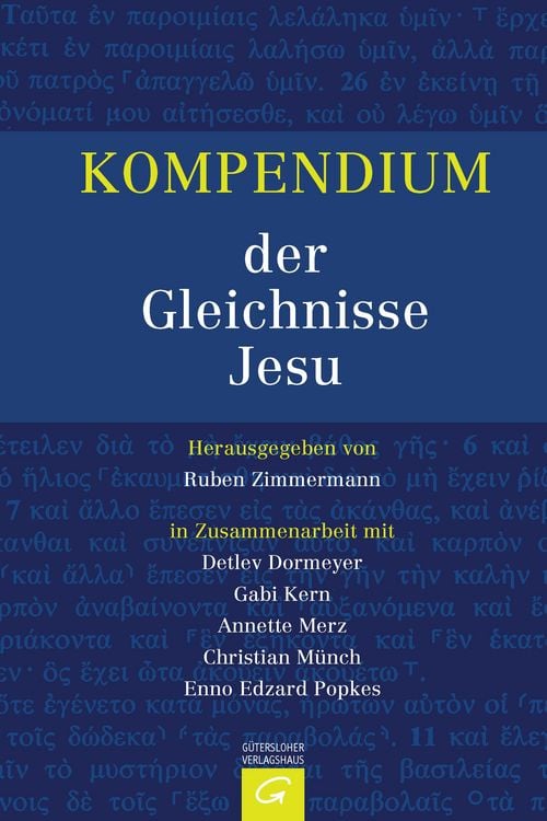 Produktbild: Kompendium der Gleichnisse Jesu