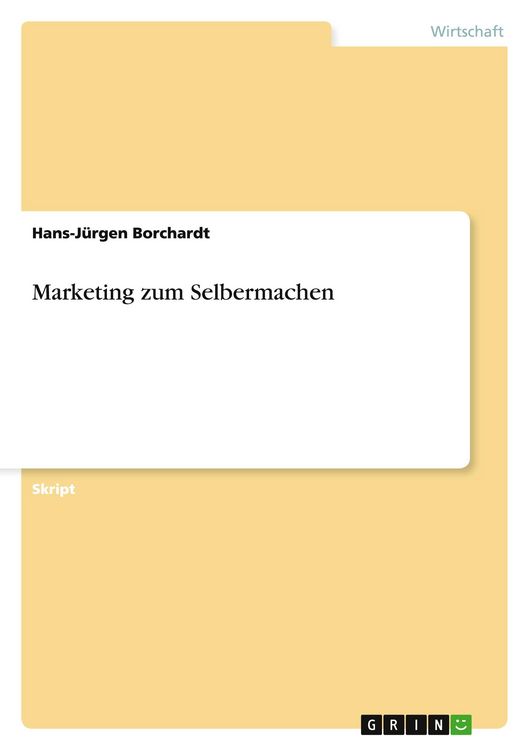 Produktbild: Marketing zum Selbermachen