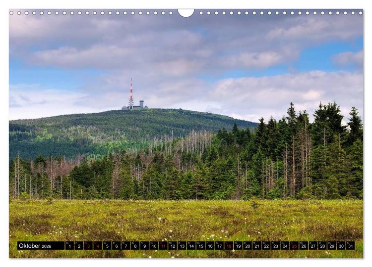 Produktbild: Der Harz - Sagenumwoben und Wildromantisch (Wandkalender 2026 DIN A3 quer), CALVENDO Monatskalender