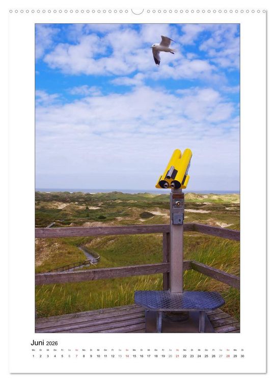Produktbild: Amrum - Oomram, Kleine Insel - Gro&szlig;e Vielfalt (hochwertiger Premium Wandkalender 2026 DIN A2 hoch), Kunstdruck in Hochglanz
