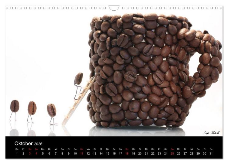Produktbild: Kaffeefahrt 2026 DIN A4 Querformat (Wandkalender 2026 DIN A3 quer), CALVENDO Monatskalender
