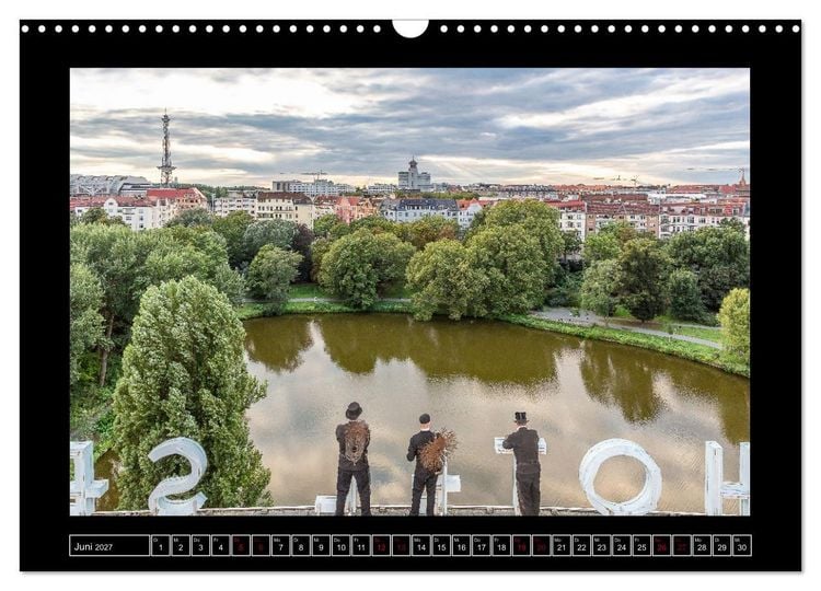 Produktbild: Schornsteinfeger in Berlin - Die Gl&uuml;cklichmacher (Wandkalender 2027 DIN A3 quer), CALVENDO Monatskalender