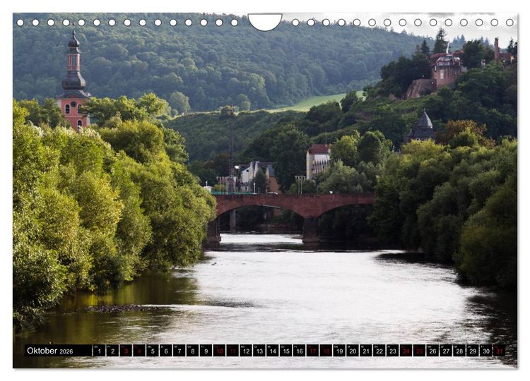Produktbild: Die Nahe - der "Wilde Fluss" der Kelten (Wandkalender 2026 DIN A4 quer), CALVENDO Monatskalender