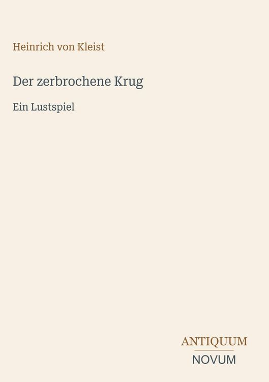 Produktbild: Der zerbrochene Krug