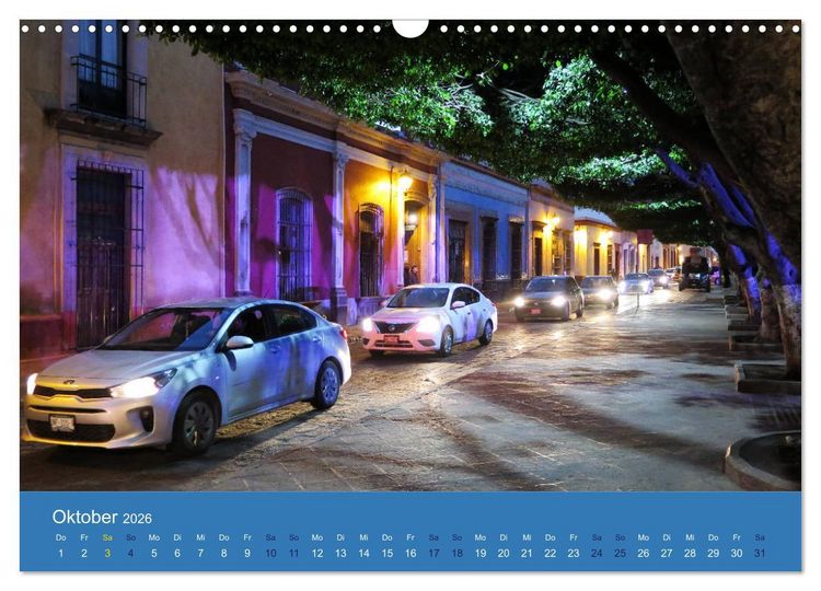 Produktbild: Viva Mexiko - Farben und Freude (Wandkalender 2026 DIN A3 quer), CALVENDO Monatskalender
