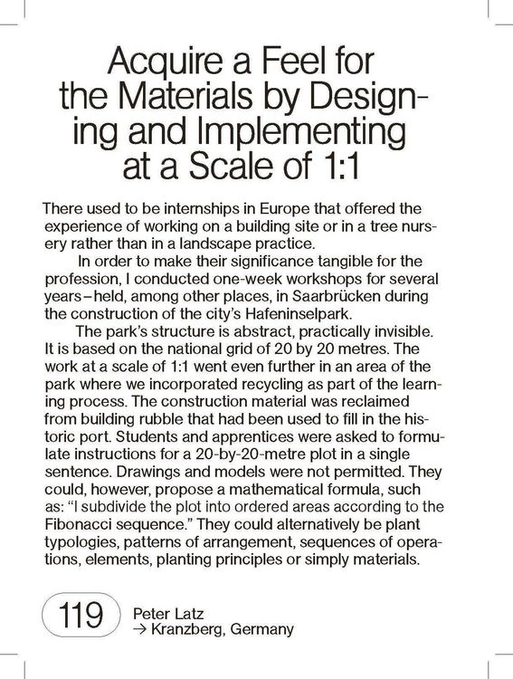 Produktbild: 250 Things a Landscape Architect Should Know